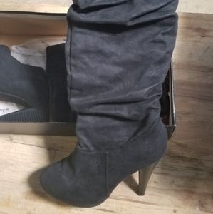 Heeled Thigh High Boots